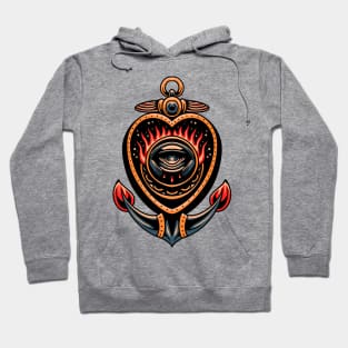 the heart tattoo Hoodie